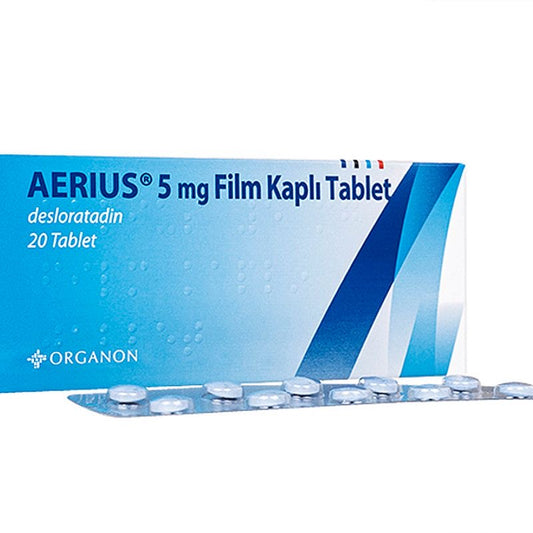 AERIUS 5 mg Film Kapli Tablet